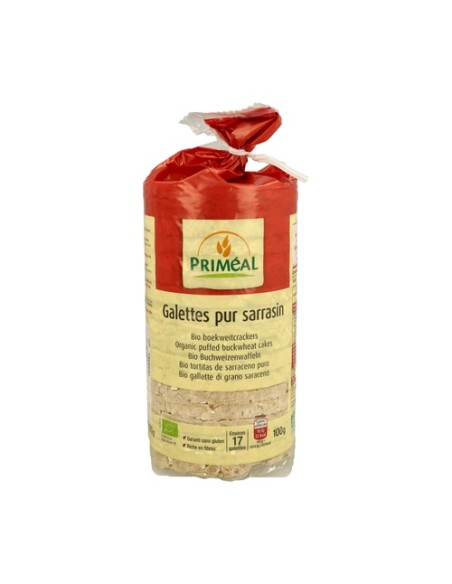 Tortitas de Sarraceno Puro Bio 100 g Primeal