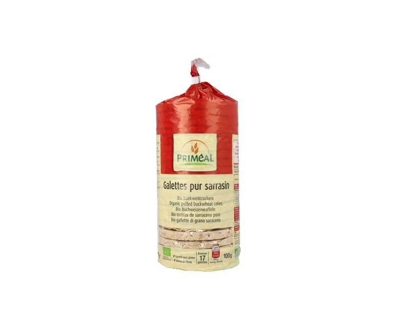 Tortitas de Sarraceno Puro Bio 100 g Primeal