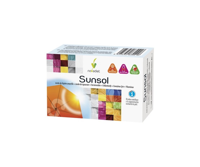 Sunsol 30 cápsulas Nova Diet