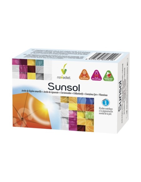 Sunsol 30 cápsulas Nova Diet