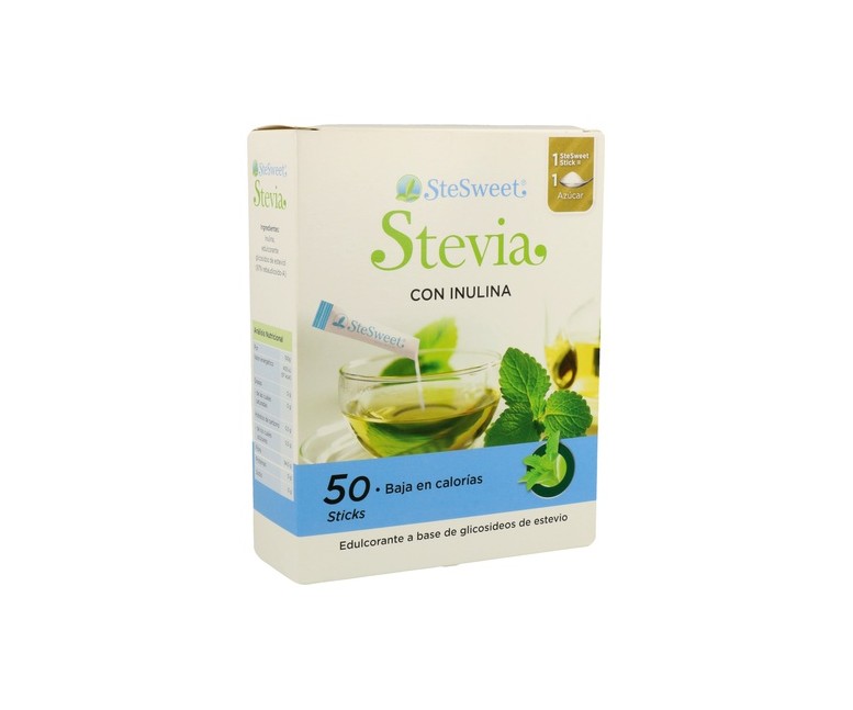 Stevia con Inulina 50 unidades de 2g Stesweet