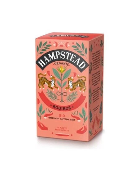 Infusión rooibos 20 bolsitas infusoras HAMPSTEAD