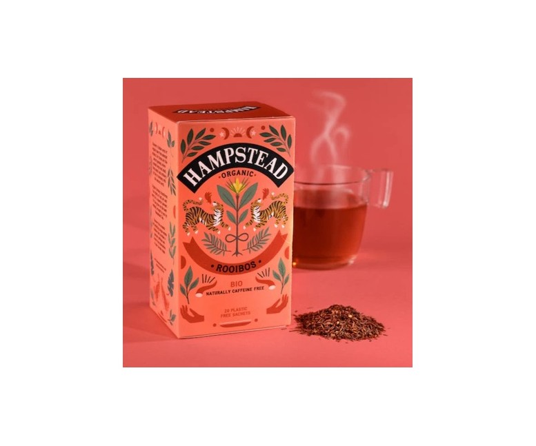 Infusión rooibos 20 bolsitas infusoras HAMPSTEAD