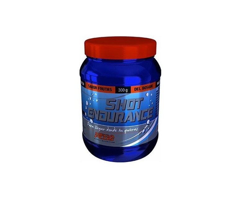 Shot Endurance (Sabor Frutos del Bosque) 300 g (Frutas del bosque) Mega plus