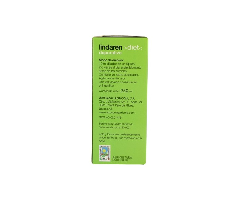 Depurativo Eco 250 ml Lindaren