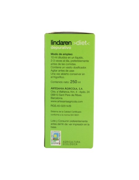 Depurativo Eco 250 ml Lindaren