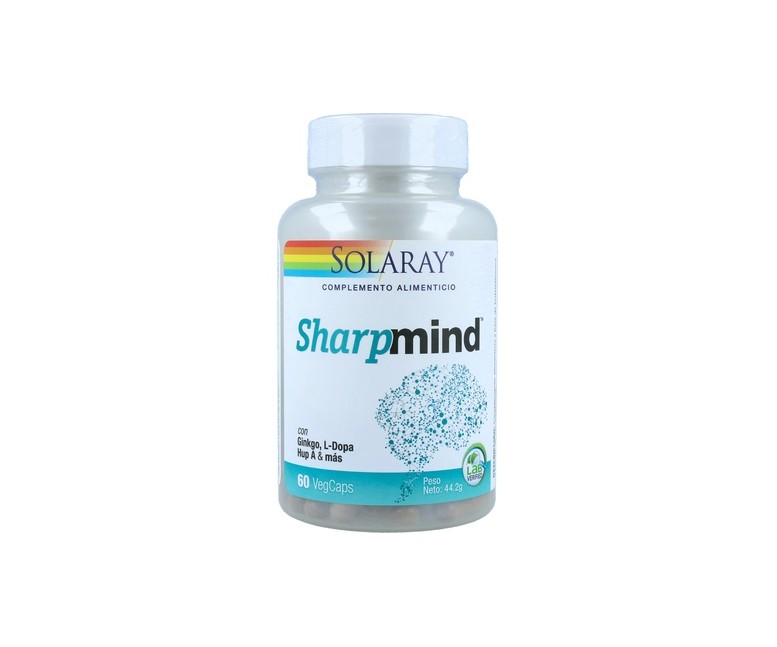 Sharpmind 60 cápsulas vegetales Solaray