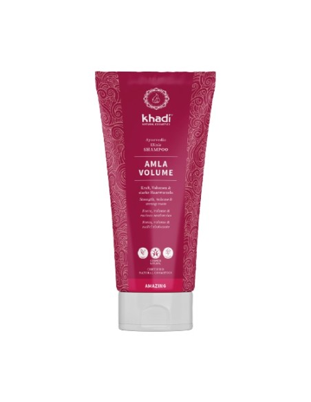 Champú amla volumen 200 ml Khadi