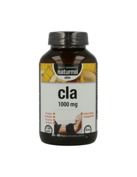 CLA 120 perlas de 1000mg (1000mg) Naturmil