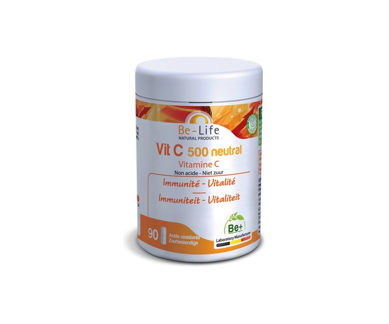 Vit C 500 neutral 90 cápsulas Be-Life
