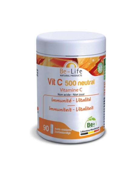 Vit C 500 neutral 90 cápsulas Be-Life