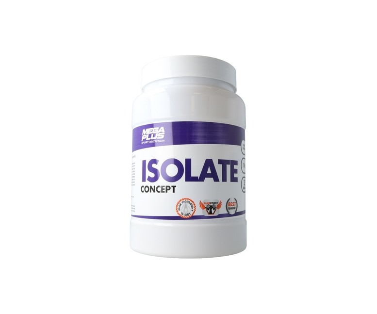 Isolate concept vainilla 1 kg de polvo (Vainilla) Mega Plus