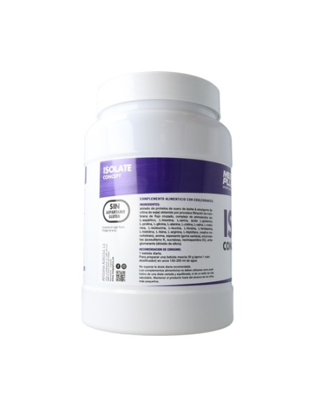 Isolate concept vainilla 1 kg de polvo (Vainilla) Mega Plus