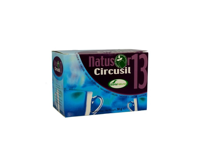Natusor Infusiones 13 Circusil 20 bolsitas infusoras Soria Natural