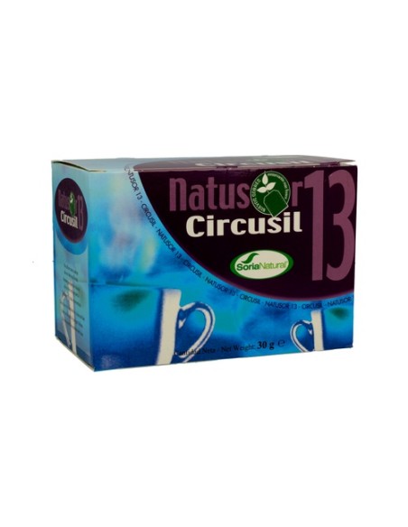 Natusor Infusiones 13 Circusil 20 bolsitas infusoras Soria Natural