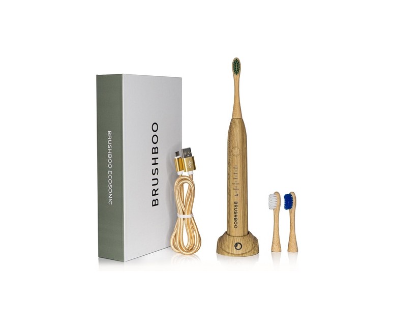Cepillo eléctrico Ecosonic 1 cepillo eléctrico + cargador + 3 cabezales Brushboo