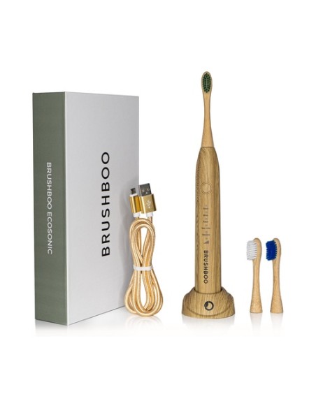 Cepillo eléctrico Ecosonic 1 cepillo eléctrico + cargador + 3 cabezales Brushboo