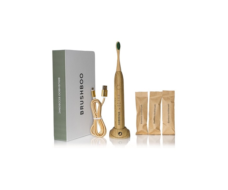 Cepillo eléctrico Ecosonic 1 cepillo eléctrico + cargador + 3 cabezales Brushboo