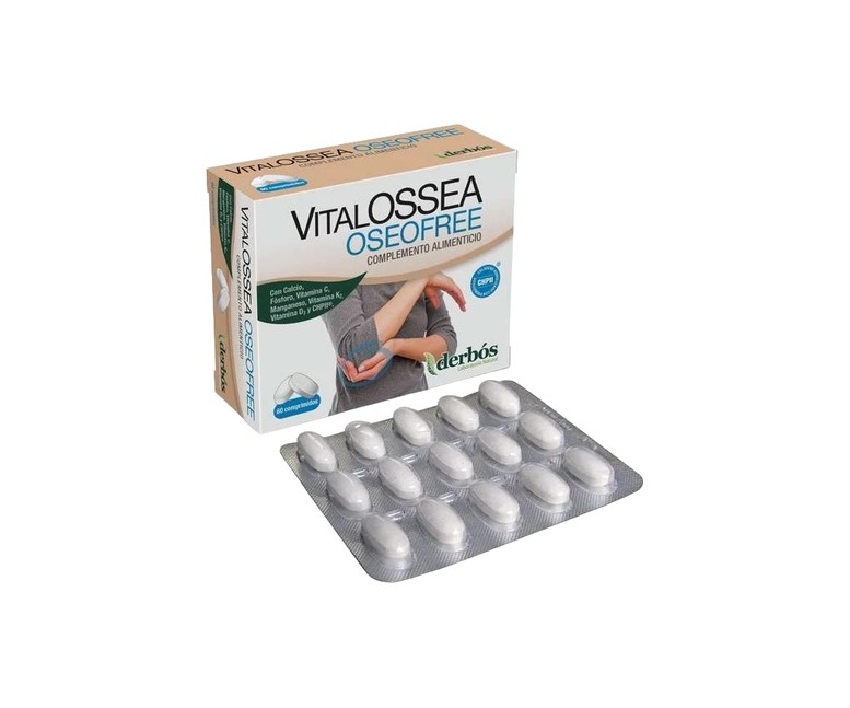 Vitalossea Oseofree (huesos y articulaciones) 60 comprimidos de 867.87mg Derbós