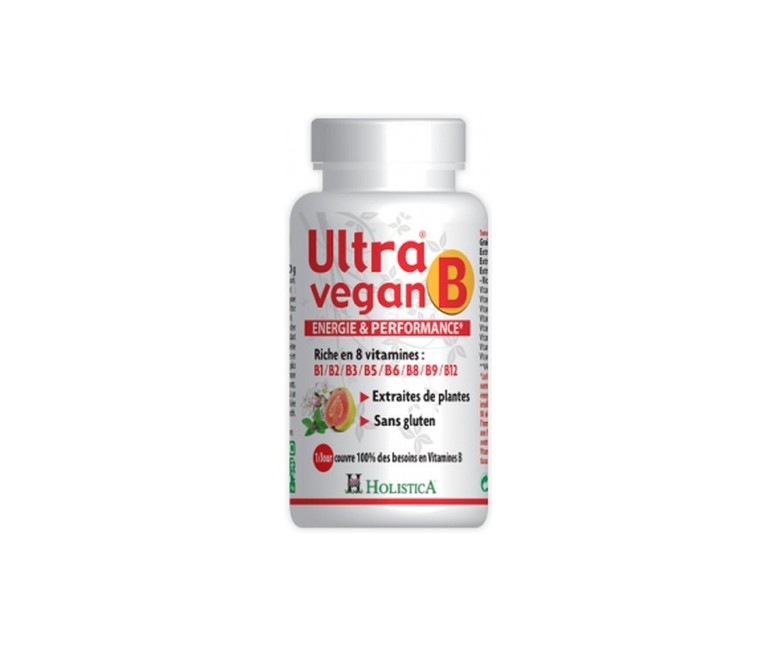 Ultra Vegan B 30 comprimidos Holistica