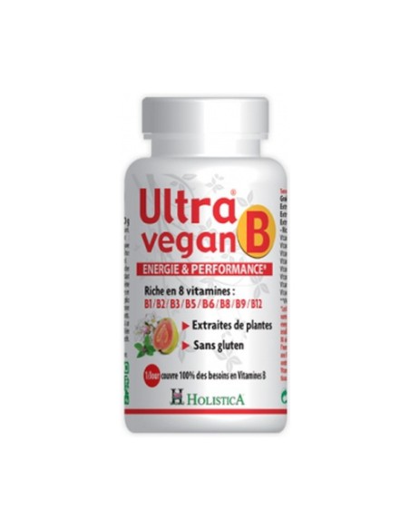 Ultra Vegan B 30 comprimidos Holistica