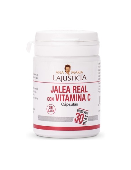 Jalea real con vitamina C 60 cápsulas Ana Maria Lajusticia