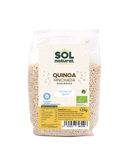 Quinoa hinchada Bio 125 g Sol Natural