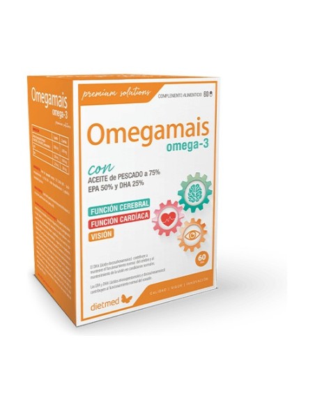 Omegamais omega 3 60 perlas Dietmed