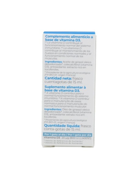 Vita D3+ inmunidad 15 ml Inovance
