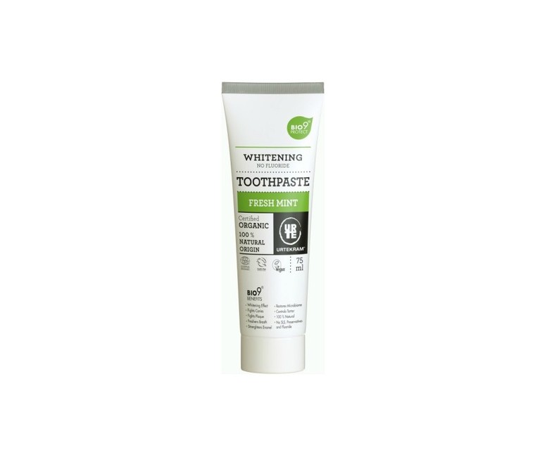 Pasta de dientes menta fresca 75 ml Urtekram