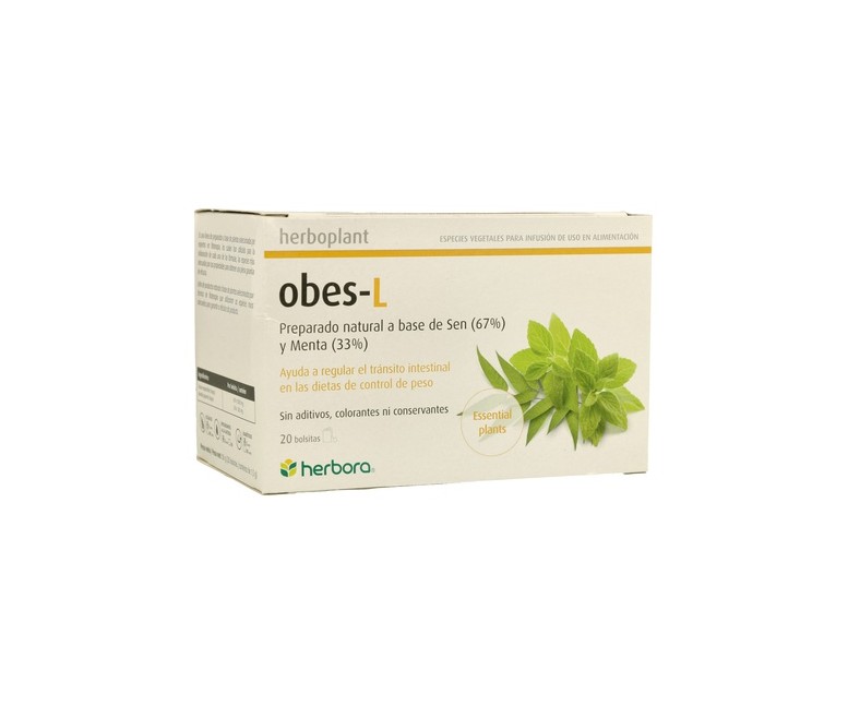 Infusión Herboplant Obes L 20 bolsitas infusoras Herbora