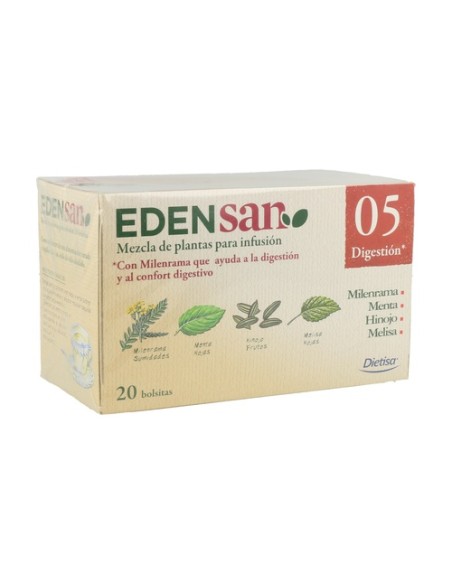 Edensan 05 Dig Infusiones 20 bolsitas infusoras Dietisa