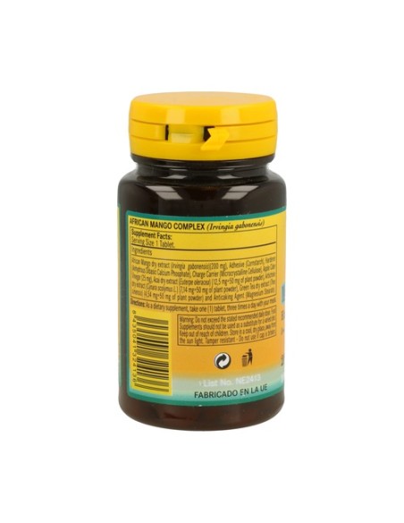 Mango Africano Complex (ext. seco) 100 comprimidos de 200mg Nature essential