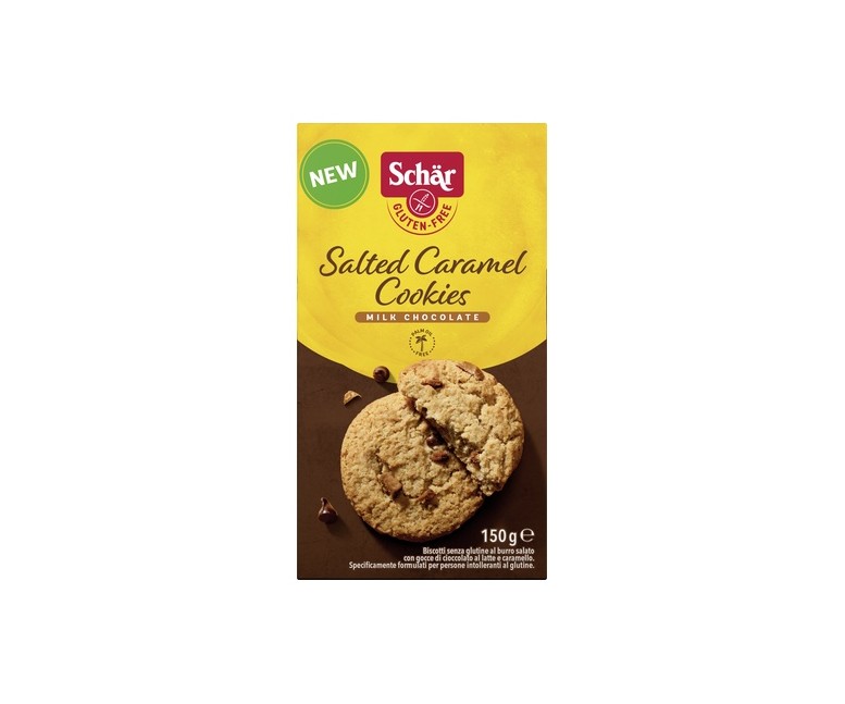 Galletas salted caramel sin gluten 150 g (Caramelo - Chocolate) Schär