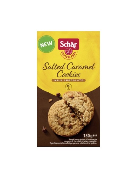 Galletas salted caramel sin gluten 150 g (Caramelo - Chocolate) Schär