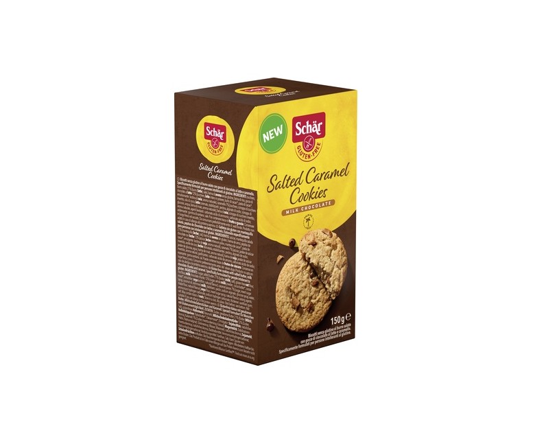 Galletas salted caramel sin gluten 150 g (Caramelo - Chocolate) Schär