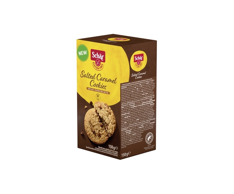 Galletas salted caramel sin gluten 150 g (Caramelo - Chocolate) Schär