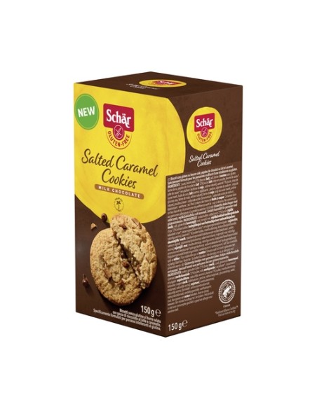 Galletas salted caramel sin gluten 150 g (Caramelo - Chocolate) Schär
