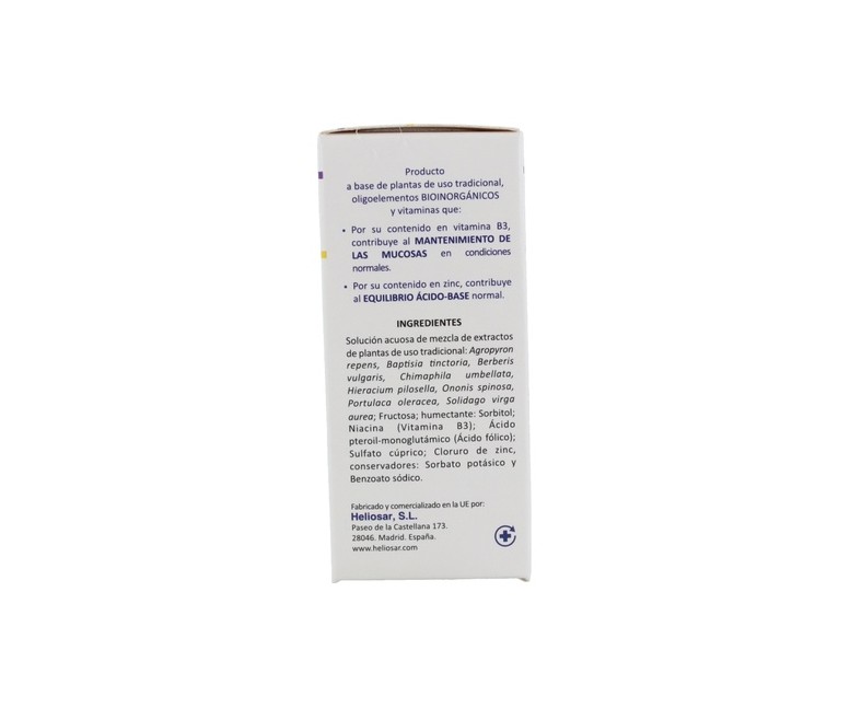 Berbarin compensium función renal y urinaria 50 ml Heliosar