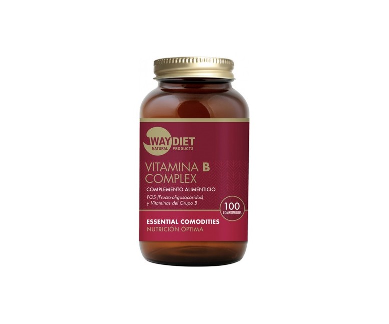 Vitamina B complex 100 comprimidos de 500mg Waydiet