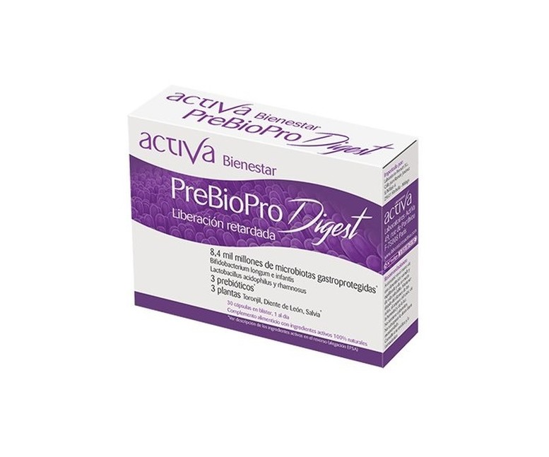Bienestar pro digest 30 cápsulas vegetales Activa