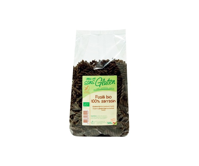 Fusilli 100% sarraceno sin gluten 500 g Ma Vie sans Gluten