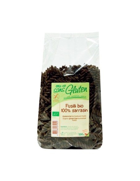 Fusilli 100% sarraceno sin gluten 500 g Ma Vie sans Gluten
