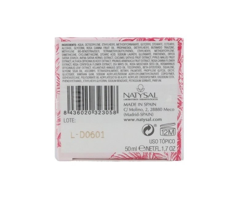 Rosa Mosqueta Natural SPF 30 50 ml (Rosa de mosqueta) Natysal