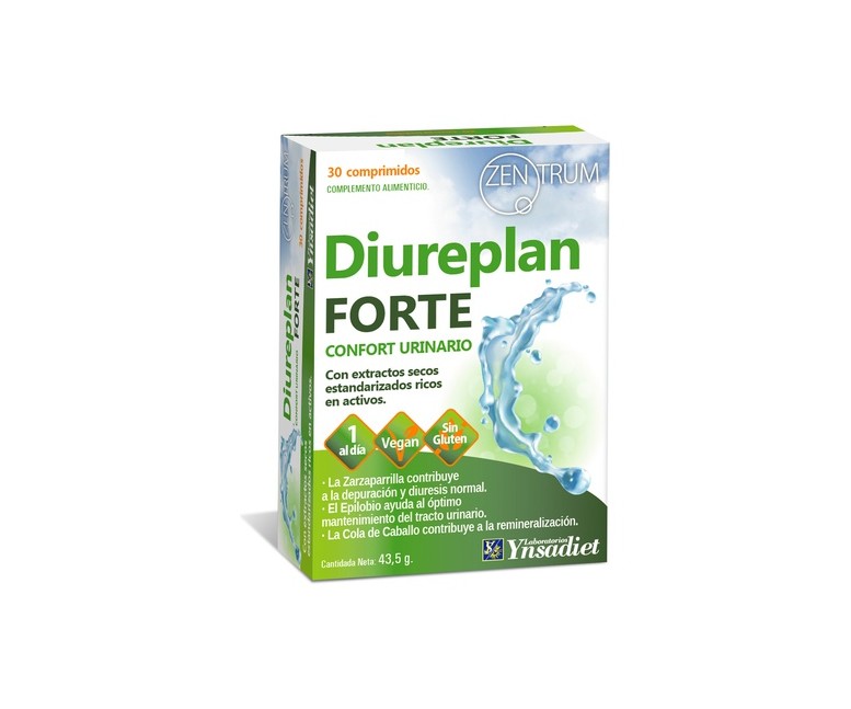 Diureplan Forte 30 comprimidos Zentrum