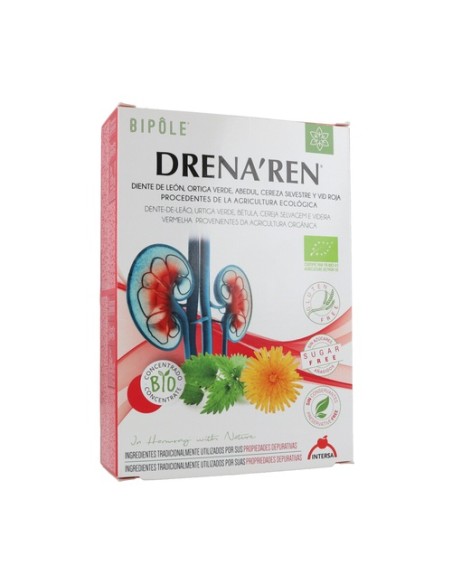 Drena Ren 20 ampollas Intersa