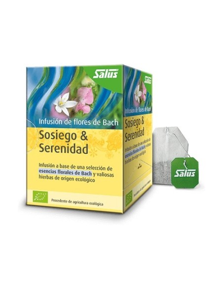 Infusión Flores Bach Sosiego y Serenidad 15 bolsitas infusoras Salus