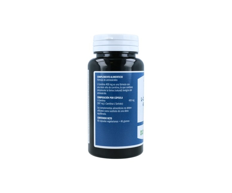 L-Carnitina 60 cápsulas vegetales de 400mg Bonusan