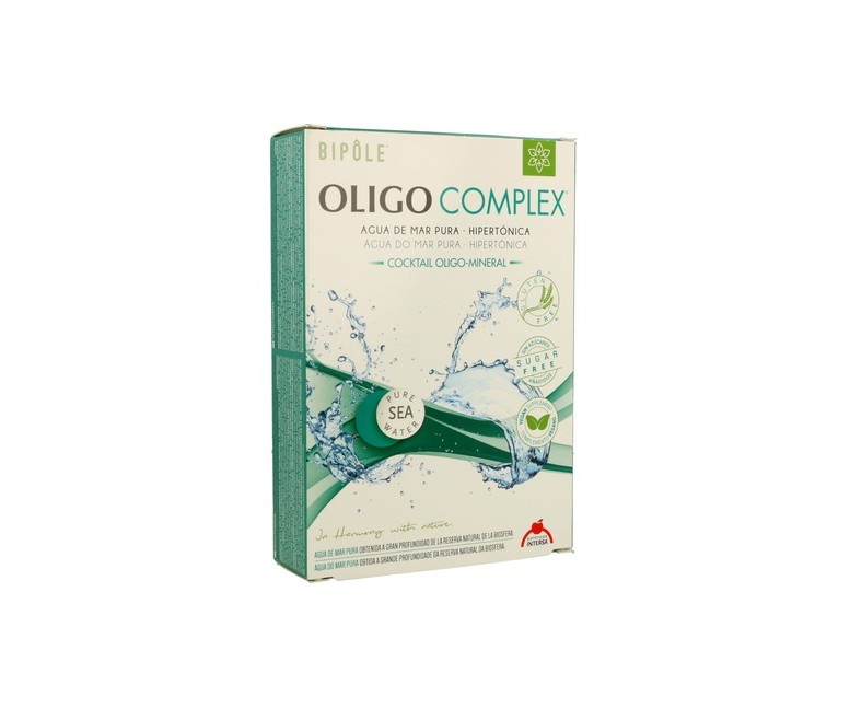 Bipole Oligocomplex 20 ampollas Intersa