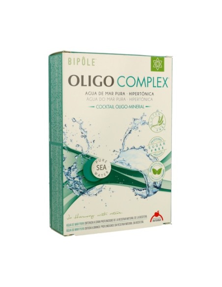 Bipole Oligocomplex 20 ampollas Intersa